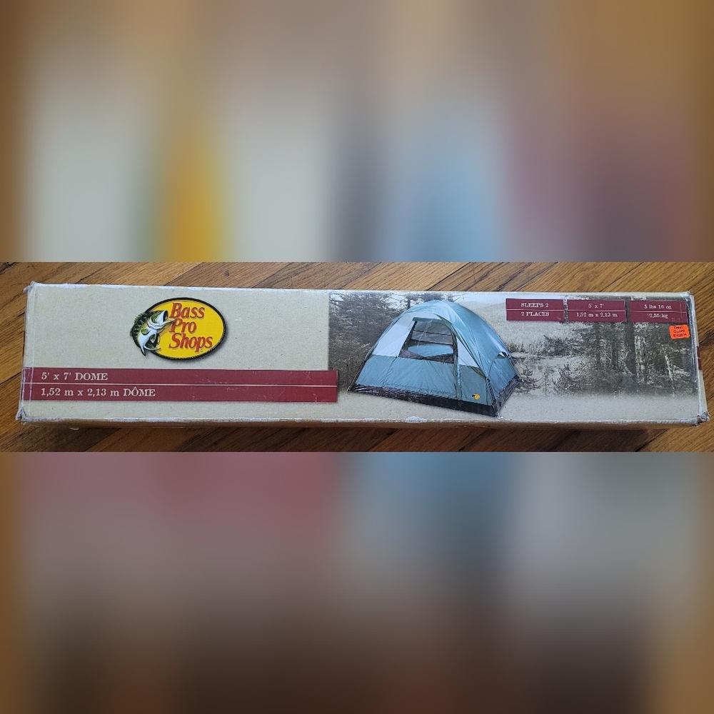 Bass Pro Shop Dome Tent.